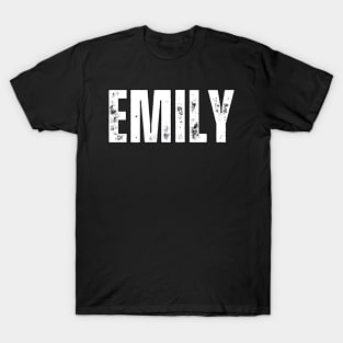 Emily Name Gift Birthday Holiday Anniversary T-Shirt